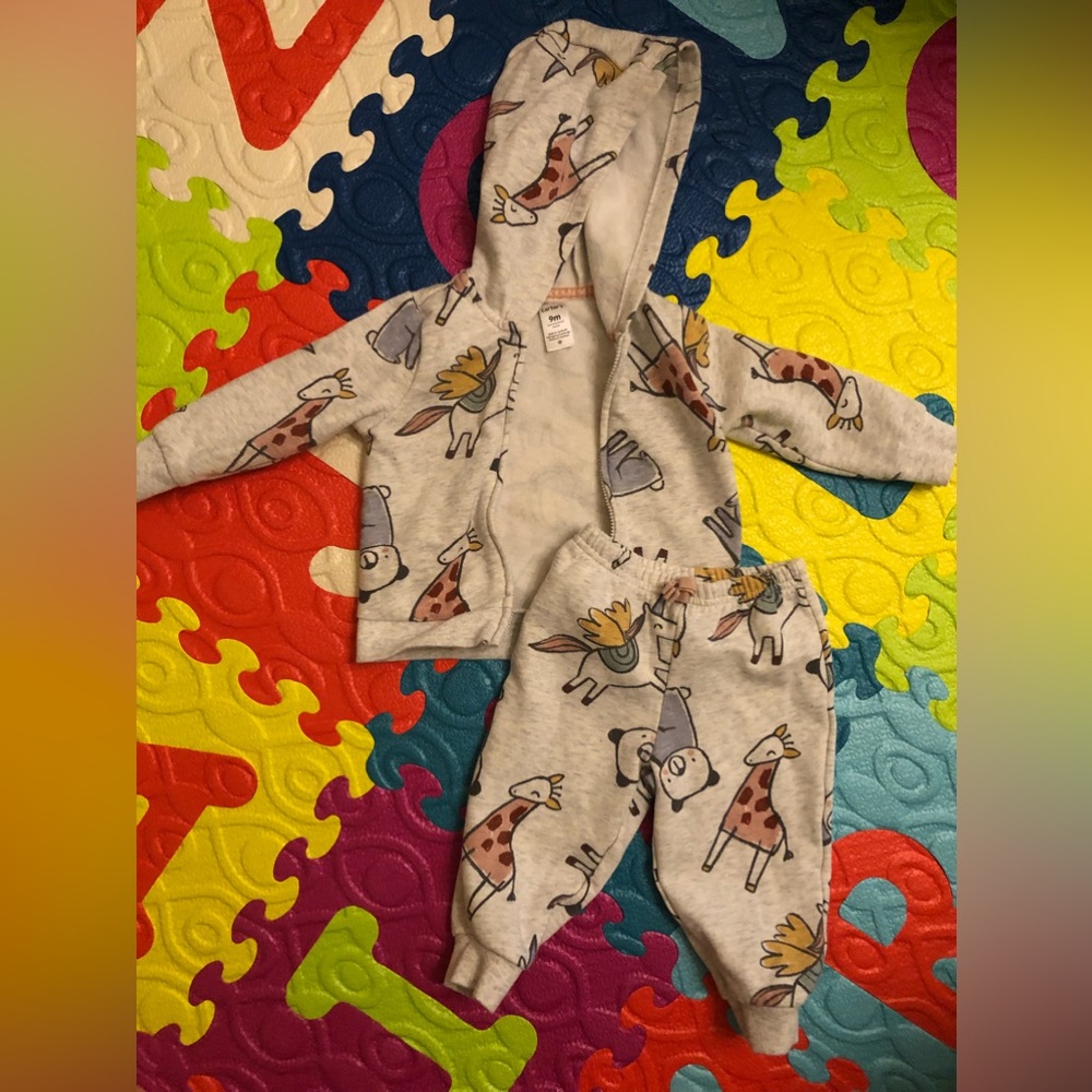 2 piece sweat suit
